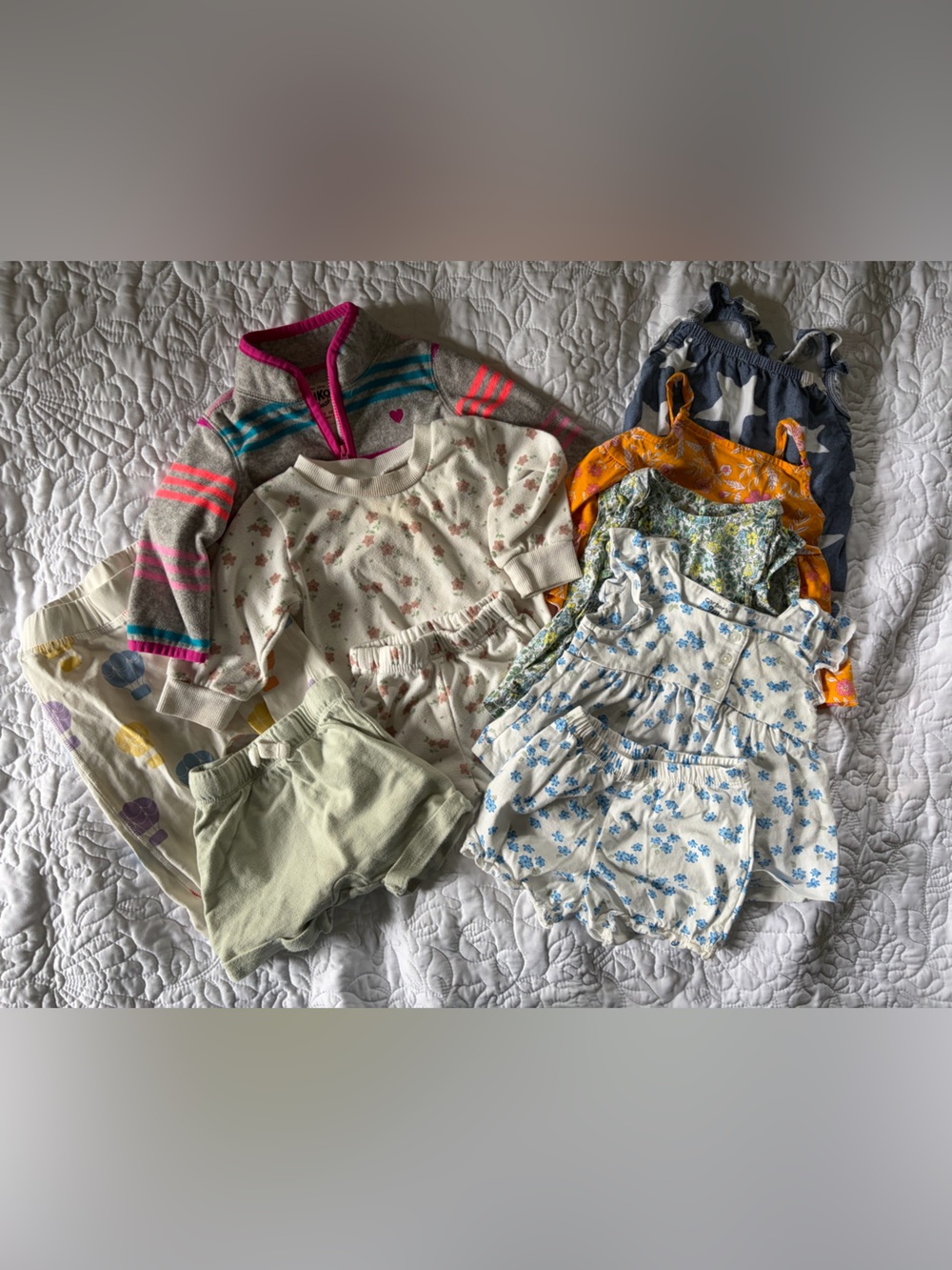 Bundle of 9 month girls clothes